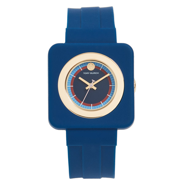 【楽天市場】トリーバーチ 腕時計 Tory Burch The Izzie Watch, 36mm x 36mm (Blue) シリコン