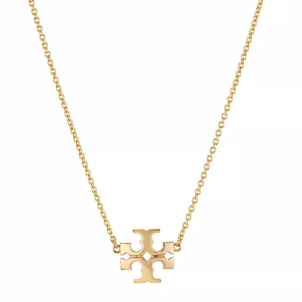 【楽天市場】トリーバーチ ネックレス Tory Burch Kira Logo Pendant Necklace, 17" (Gold) キラ