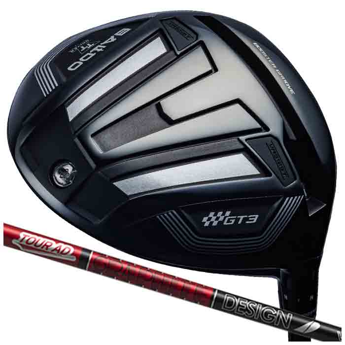 (カスタム野球クラブ)バルド BALDO TT DRIVER GT3 SHALLOW FACE MODEL１番ウッド グラファイトデザイン Tour AD VF (G)