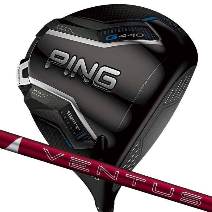 ピン ゴルフ PING G440 SFT ドライバー 24VENTUS RED 日本正規品 ping g440 DR SFT 左右選択可 ピン｜WIZARD54