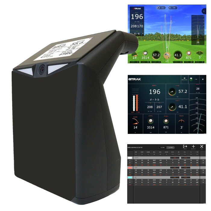 GPRO ゴルフ用弾道位置づける器 GTRAK モバイルアプリセット インドア 訓練を受ける機 ジートラック 働き掛ける相応う 持ちはこぶ能力のある 天の原貨物自動車