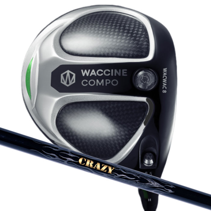 (カスタム野球クラブ)グラビティー WACCINE WACWAC 8 DRIVER 1W DR クレイジー CRAZY PROTO １番ウッド