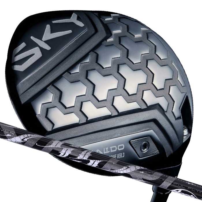 (カスタム野球クラブ)バルド BALDO SKY DRIVE DRIVER VER.3 １番ウッド アーチ形 Natural 9 NERO