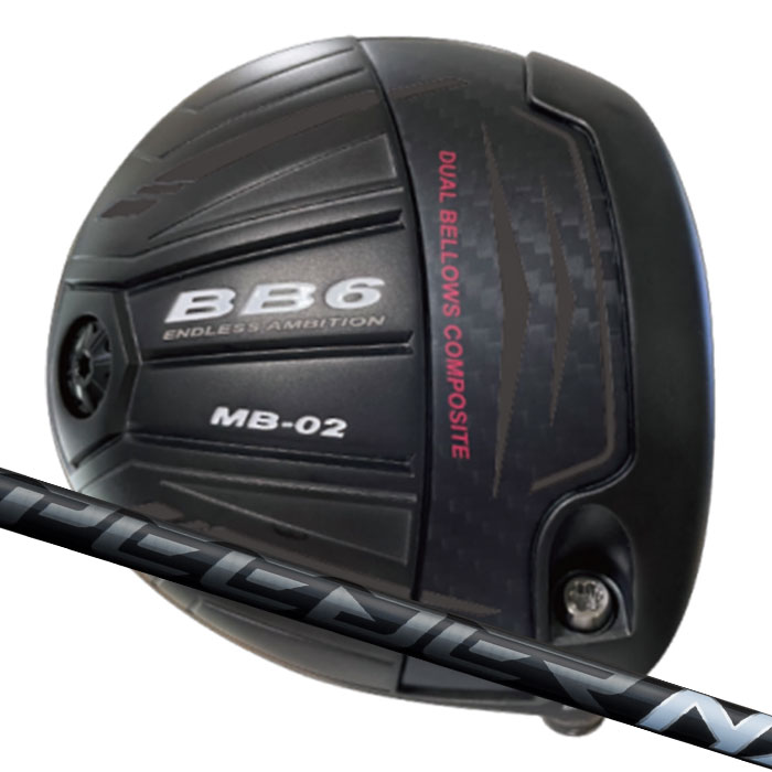 (カスタム野球クラブ) Progress BB6 MB-02 １番ウッド フジクラ スピーダーNX 黒いこと