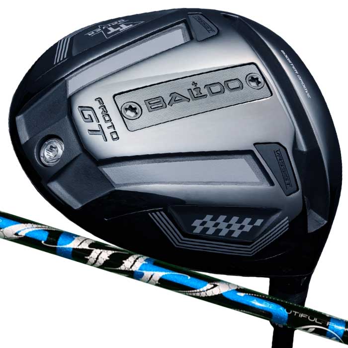 (カスタム野球クラブ)バルド BALDO TT DRIVER GT PROTO 420 SHALLOW １番ウッド アーチ形 Natural 9 CELESTE