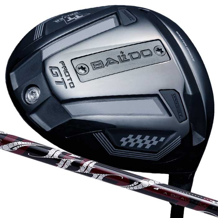 (カスタム野球クラブ)バルド BALDO TT DRIVER GT PROTO 420 SHALLOW １番ウッド アーチ形 Natural 9 ROSSO