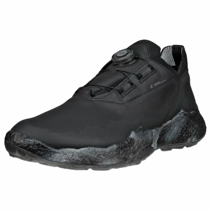 山びこ ecco 138024-01001 BIOM H5 BOA BLACK メンズ ゴルフシューズ スパイク受け答え