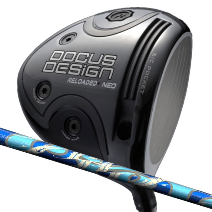 (カスタム１番ウッド) ドゥーカス DOCUS RELOADED+ NEO Driver アーチ形 Natural 9 CIELO