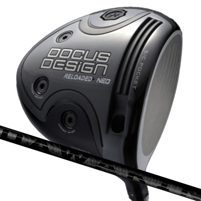 (カスタム１番ウッド) ドゥーカス DOCUS RELOADED+ NEO Driver DAWAKIN IMPACT 足し加えるD 黒いこと