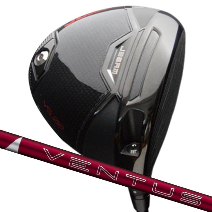 (カスタム野球クラブ)ジェイビーム JBEAM JL BLACK DRIVER １番ウッド 24VENTUS RED
