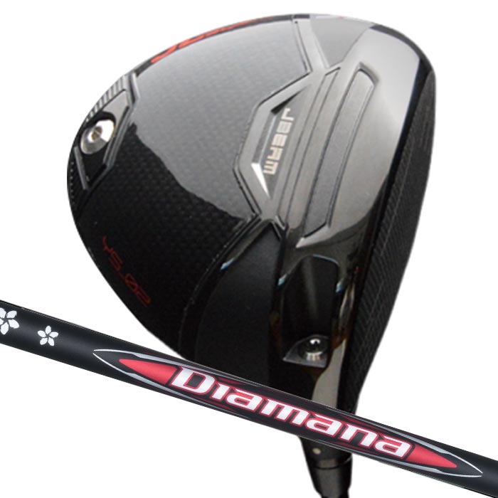 (カスタム野球クラブ)ジェイビーム JBEAM JL BLACK DRIVER １番ウッド 三菱ケミカル ディアマナ RB