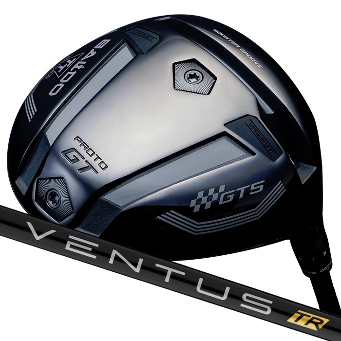 (カスタム野球クラブ)バルド BALDO TT DRIVER GT5 DEEP PROTO １番ウッド フジクラ VENTUS TR BLACK