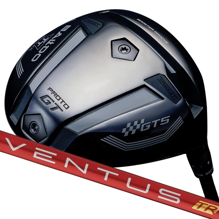 (カスタム野球クラブ)バルド BALDO TT DRIVER GT5 DEEP PROTO １番ウッド フジクラ VENTUS TR RED