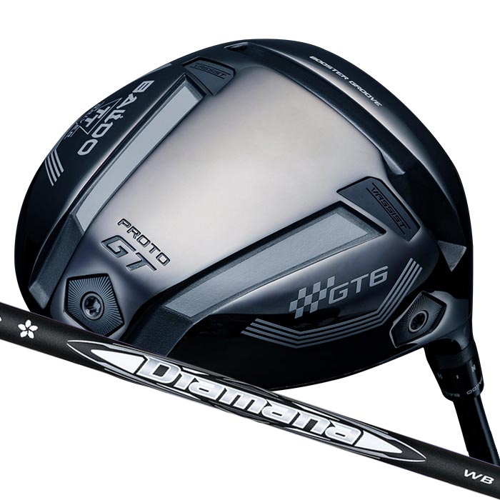 (カスタム野球クラブ)バルド BALDO TT DRIVER GT6 SHALLOW PROTO １番ウッド 三菱ケミカル ディアマナ WB