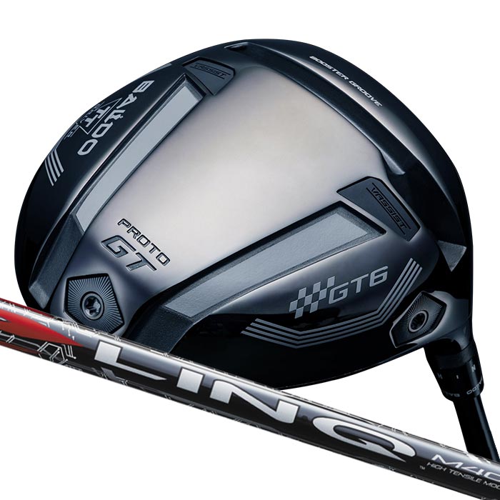 (カスタム野球クラブ)バルド BALDO TT DRIVER GT6 SHALLOW PROTO １番ウッド USTマミヤ LIN-Q RED