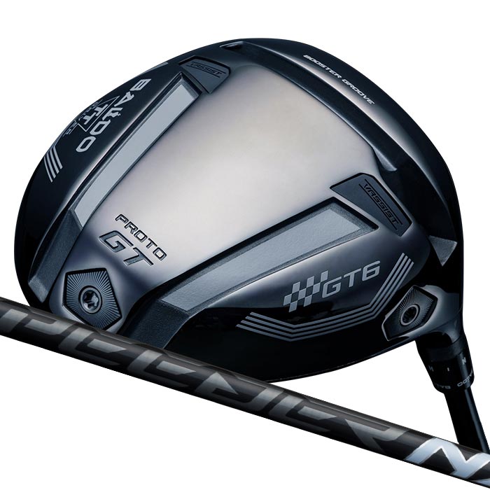 (カスタム野球クラブ)バルド BALDO TT DRIVER GT6 SHALLOW PROTO １番ウッド フジクラ スピーダーNX 黒いこと