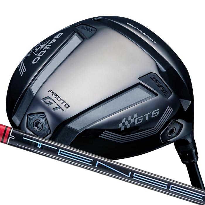 (カスタム野球クラブ)バルド BALDO TT DRIVER GT6 SHALLOW PROTO １番ウッド TENSEI PRO RED 1K