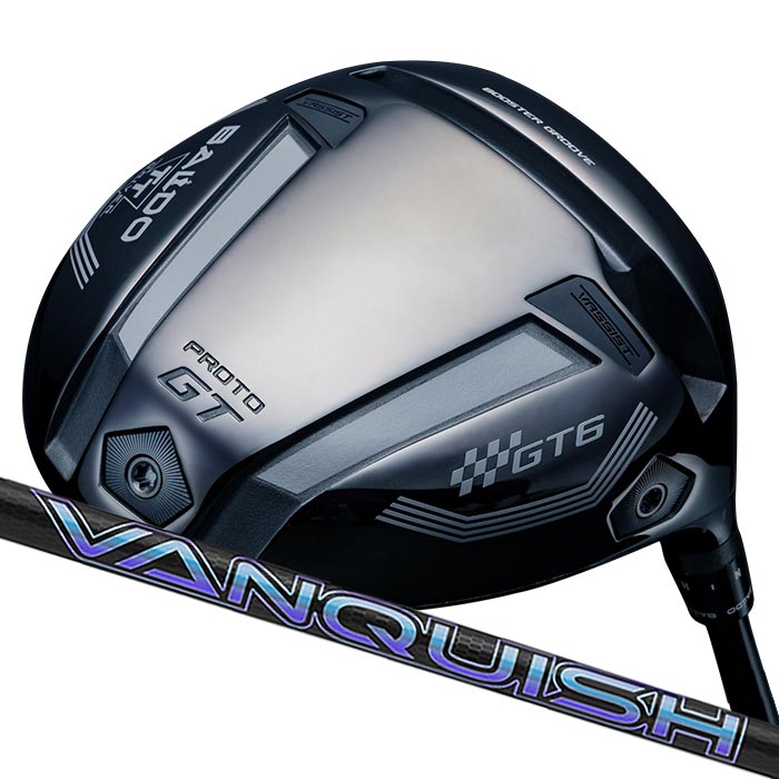(カスタム野球クラブ)バルド BALDO TT DRIVER GT6 SHALLOW PROTO １番ウッド 三菱ケミカル VANQUISH