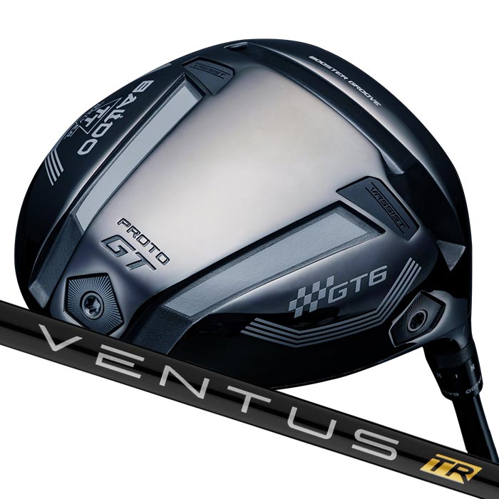 (カスタム野球クラブ)バルド BALDO TT DRIVER GT6 SHALLOW PROTO １番ウッド フジクラ VENTUS TR BLACK