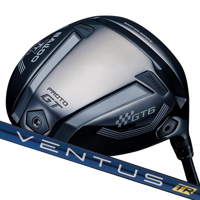 (カスタム野球クラブ)バルド BALDO TT DRIVER GT6 SHALLOW PROTO １番ウッド フジクラ VENTUS TR BLUE