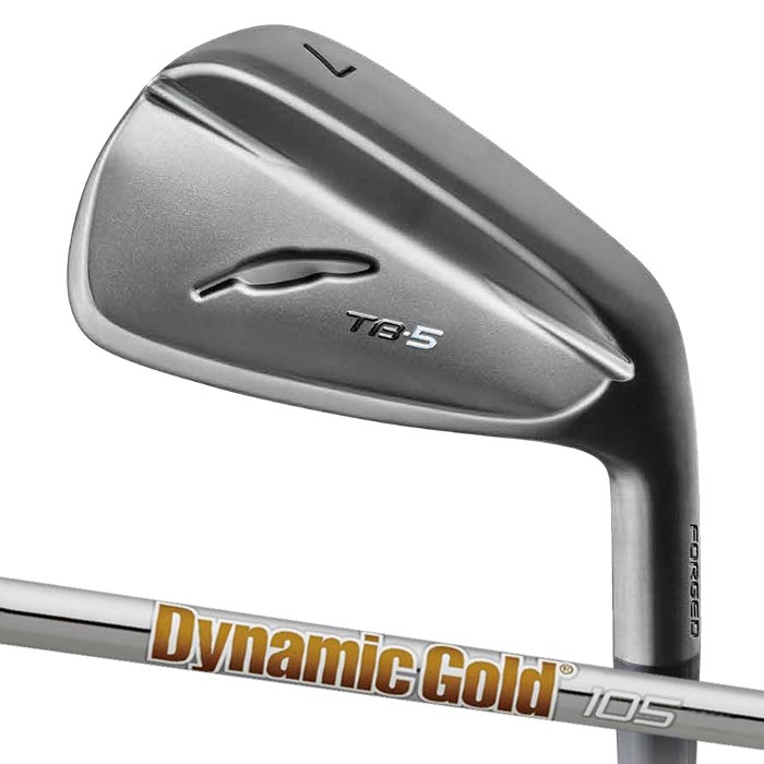 【メーカーカスタム】FOURTEEN フォーティーン TB-5 FORGED(25) アイアン ブラックサテン Dynamic Gold 105 5I単品|WIZARD54