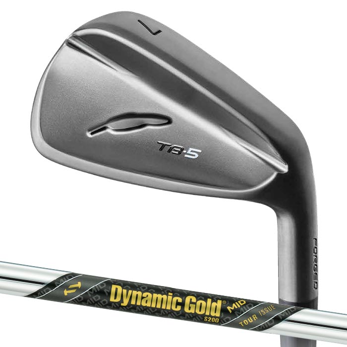 【メーカーカスタム】FOURTEEN フォーティーン TB-5 FORGED(25) アイアン ブラックサテン DG MID TOUR ISSUE 5I単品|WIZARD54