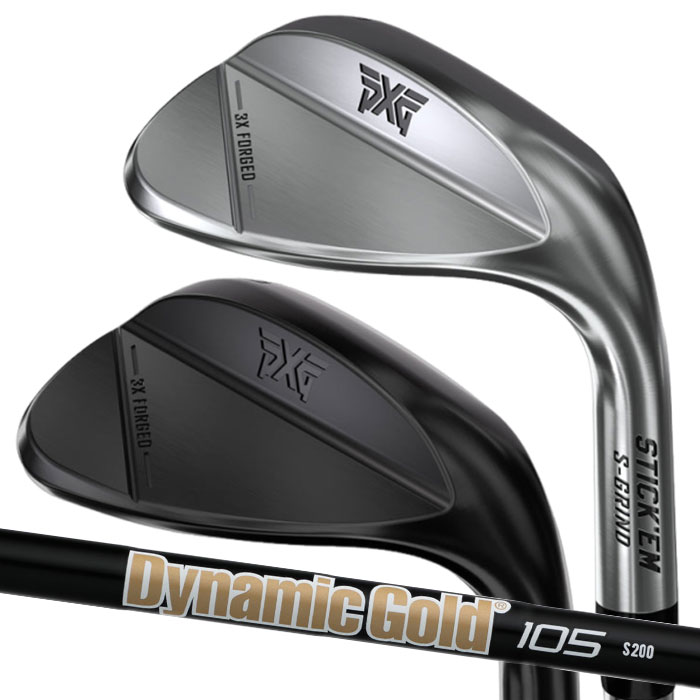 (カスタムウェッジ) PXG Stick Em Wedge Dynamic Gold 105 Onyx Black Parsons Xtreme Golf 働き掛けるあり