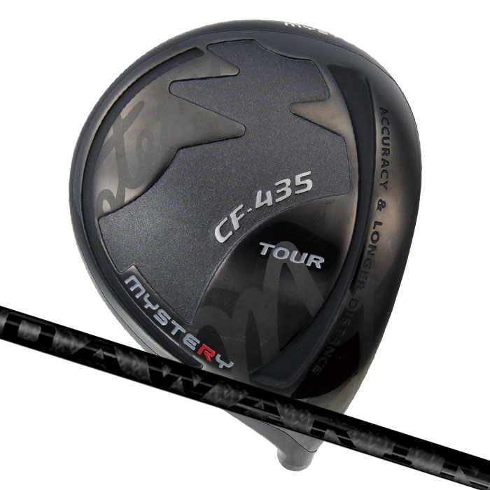 (カスタム野球クラブ) 不可思議 MYSTERY CF-435TOUR １番ウッド  ダワキン IMPACT 足し加えるD 黒いこと