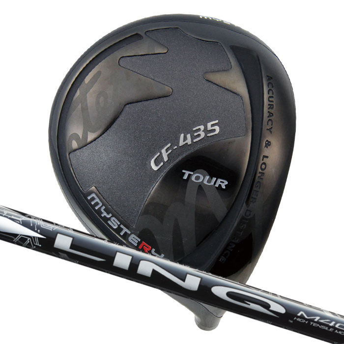 (カスタム野球クラブ) 不可思議 MYSTERY CF-435TOUR １番ウッド  USTマミヤ LIN-Q WHITE