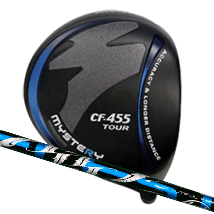 (カスタム野球クラブ) 不可思議 MYSTERY CF-455TOUR １番ウッド  アーチ形 Natural 9 CELESTE
