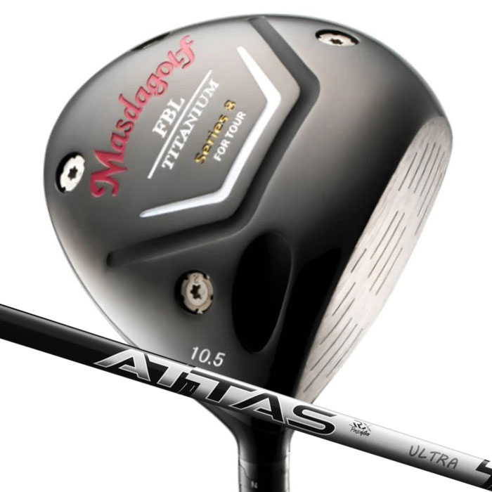 (カスタム野球クラブ) マスダゴルフ FBL SERIES 8 DRIVER １番ウッドUSTマミヤ アッタスRXウルトラ黒いこと MASDA GOLF