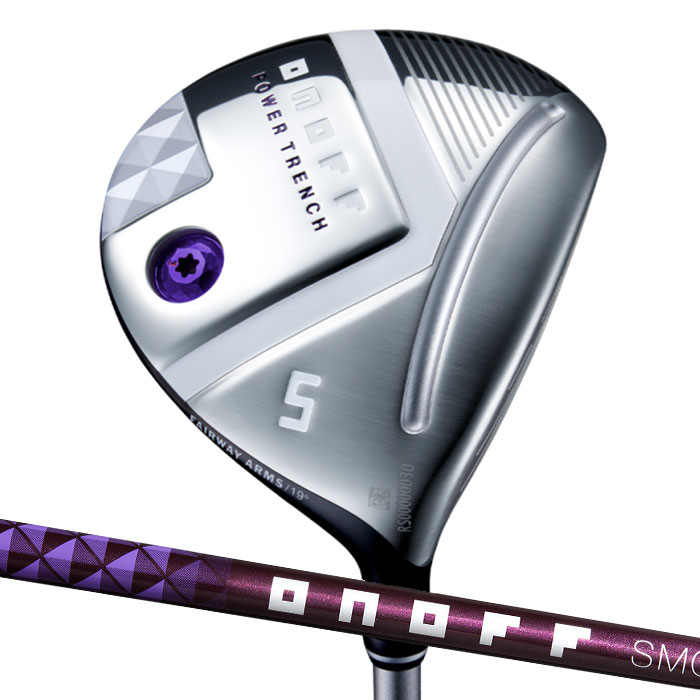 【製造会社カスタム】オノフ ONOFF FAIRWAY ARMS LADY SMOOTH KICK LP-425F 矢がら