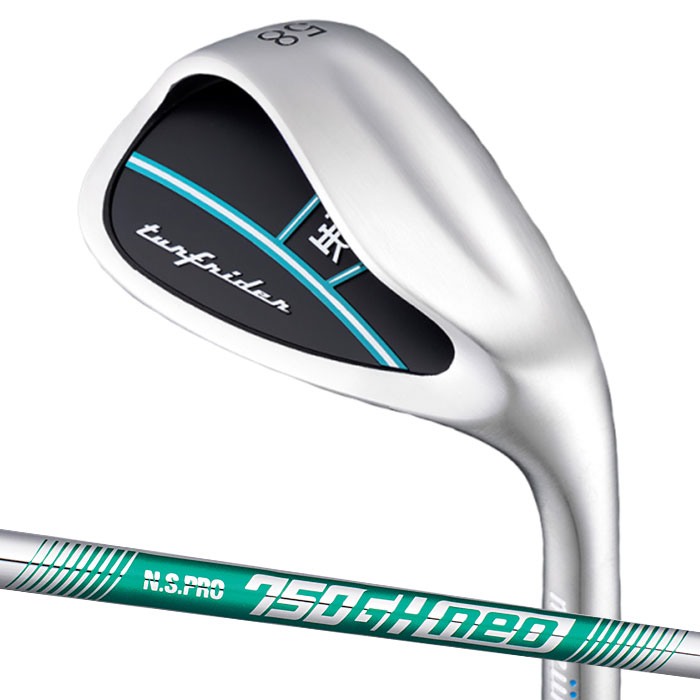 (カスタムクラブ)ムジーク muziik TurfRider widesole ウェッジ N.S.PRO 750 neo ｜WIZARD54
