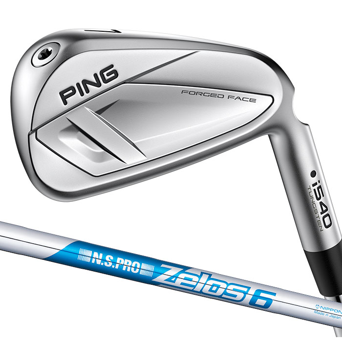 ピン ゴルフ PING i540 アイアン ZELOS 6 単品 日本正規品 ping I540 IRON 左右選択可｜WIZARD54