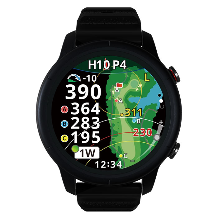 ショットナビ Shot Navi VELLIX V14 べリックス ウオッチ型 GPSゴルフナビ ご覧なさる 不一致位置づける器 有機EL タッチスクリーン 1.43in