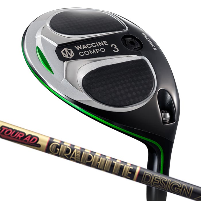 (カスタムクラブ) グラビティー WACCINE WACWAC 8 FW グラファイトデザイン Tour AD CQ フェアウェイウッド｜WIZARD54 46,758円