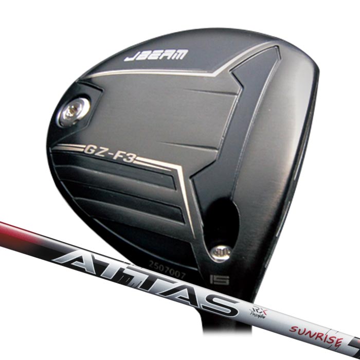 (カスタムフェアウェイウッド) ジェイビーム JBEAM GZ-FW FAIRWAY WOOD USTマミヤ アッタスRXサンライズレッド｜WIZARD54