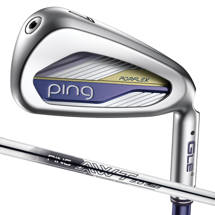 2026年4月9日発売予定 ピン ゴルフ PING G LE4 アイアン AWT 3.0 LITE 単品 日本正規品 ping g le IRON ジーエルイ&mdash;4｜WIZARD54