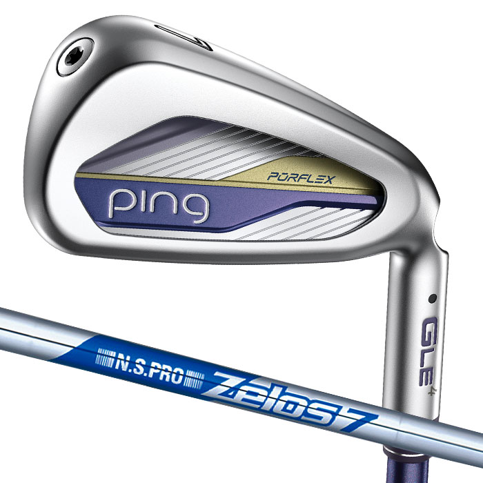 2026年4月9日発売予定 ピン ゴルフ PING G LE4 アイアン ZELOS 7 単品 日本正規品 ping g le IRON ジーエルイ&mdash;4｜WIZARD54