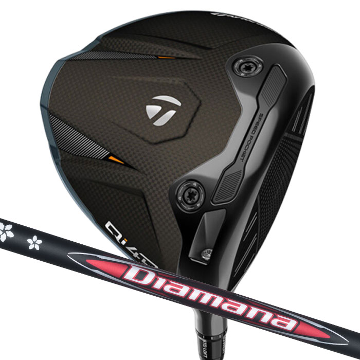 (メーカーカスタム)テーラーメイド Qi 4D ドライバー 三菱ケミカル ディアマナ RB 日本正規品 TaylorMade キューアイ｜WIZARD54