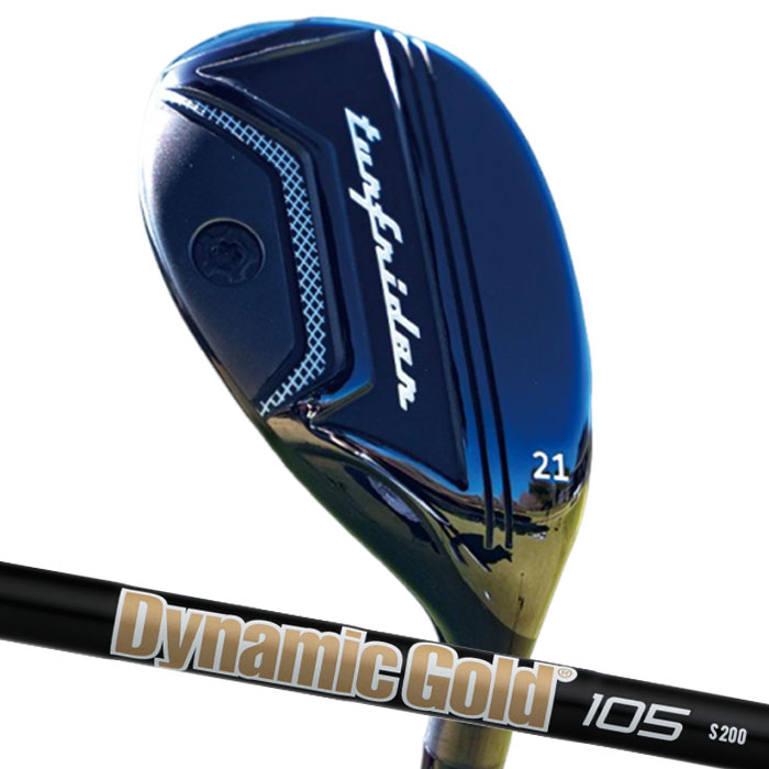 (カスタムユーティリティ) ムジーク muziik TurfRider3 UT Dynamic Gold 105 Onyx Black｜WIZARD54