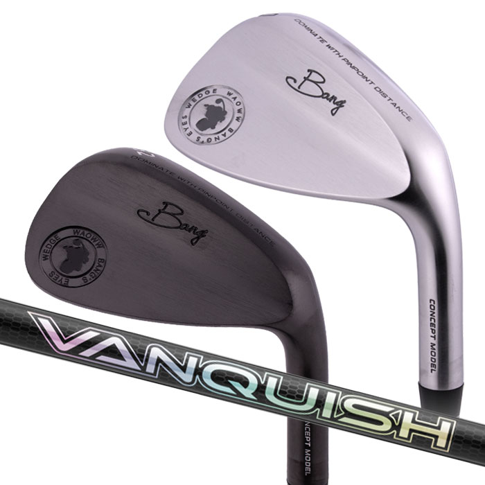 (カスタムウェッジ) WAOWW ワオ BANG WEDGE 三菱ケミカル VANQUISH IRON バン|WIZARD54