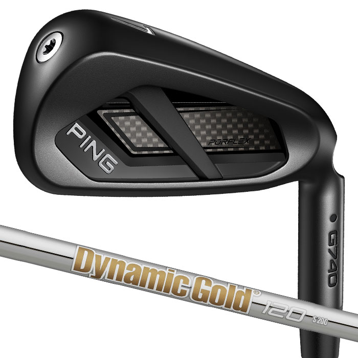 【メーカーカスタム】ピン ゴルフ PING G740 アイアン Dynamic Gold 120 単品 日本正規品 ping g740 IRON 左右選択可｜WIZARD54