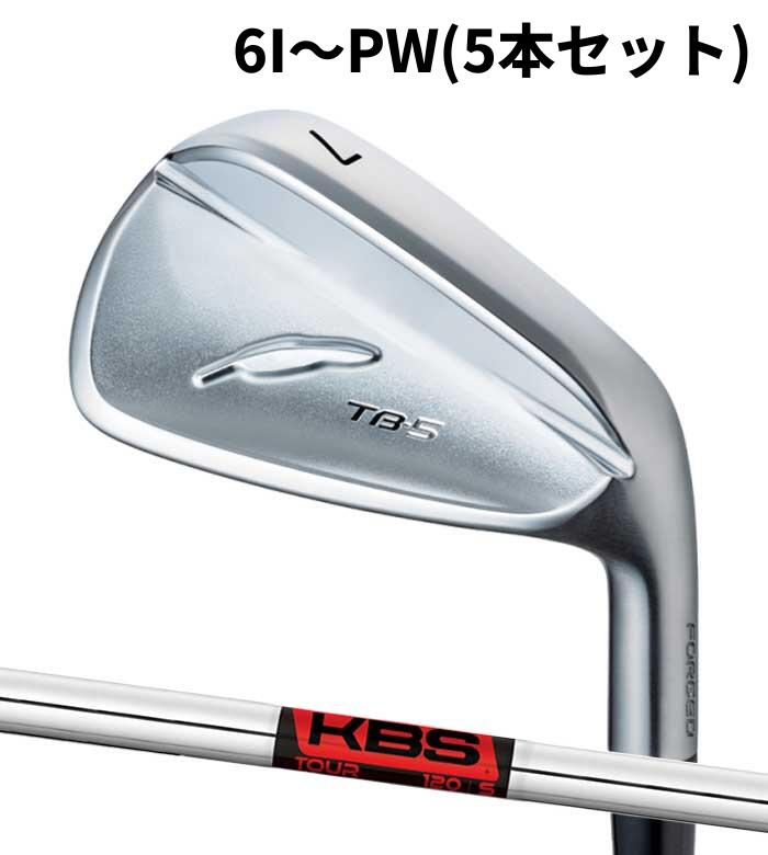 【メーカーカスタム】FOURTEEN フォーティーン TB-5 FORGED(25) アイアン KBS TOUR 6I~PW(5本セット)|WIZARD54