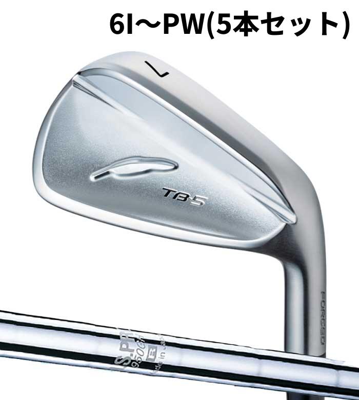 【メーカーカスタム】FOURTEEN フォーティーン TB-5 FORGED(25) アイアン N.S.PRO 950 6I～PW(5本セット)｜WIZARD54