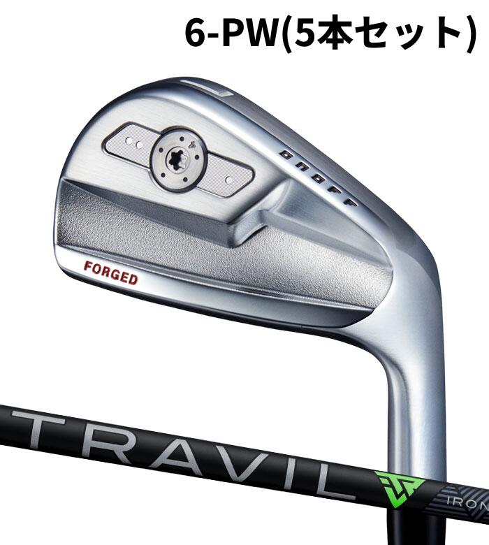 【製造業者カスタム】オノフ ONOFF 2026 KURO FORGED IRON TRAVIL 6-PW(5本仕掛ける) アイアン