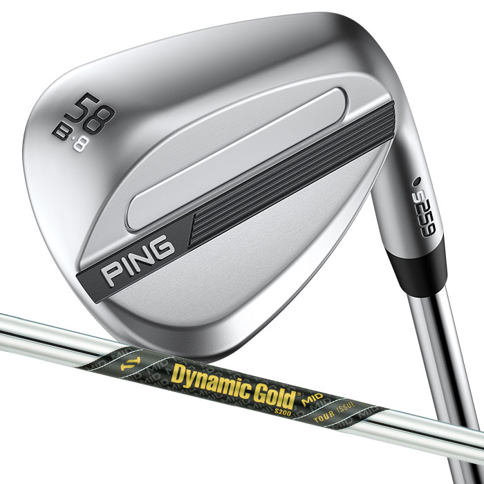 ピン ゴルフ PING S259 Cr ウェッジ B GRIND バウンスグラインド ウエッジ DG MID TOUR ISSUE 日本定め事品 働き掛ける選りわける可