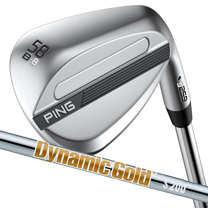 ピン ゴルフ PING S259 Cr ウェッジ B GRIND バウンスグラインド ウエッジ DG MID TOUR ISSUE 日本定め事品 働き掛ける選りわける可