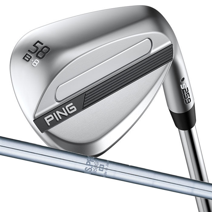 ピン ゴルフ PING S259 クロム ウェッジ B GRIND バウンスグラインド ウエッジ N.S.PRO 950 neo 日本正規品 左右選択可｜WIZARD54