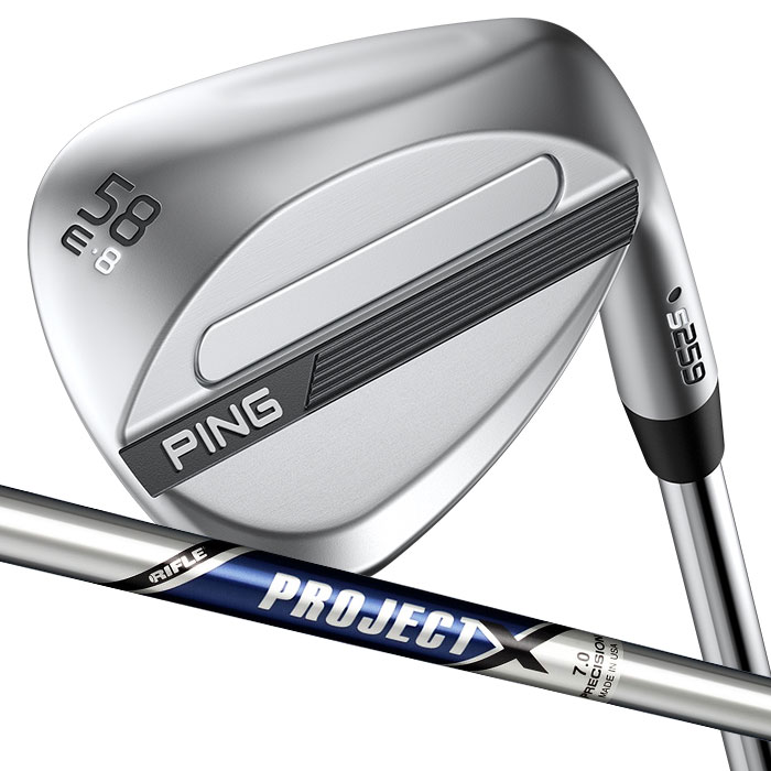 ピン ゴルフ PING S259 Cr ウェッジ E GRIND EYE 2 噛みくだく ウエッジ PROJECT X RED 日本定まり品 決定付ける選りすぐる可